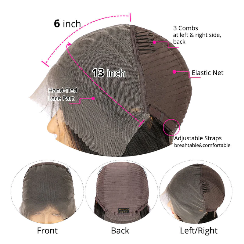 13x6 HD Swiss Lace Super Hairline + Bye Bye Knots Loose Wave Wig