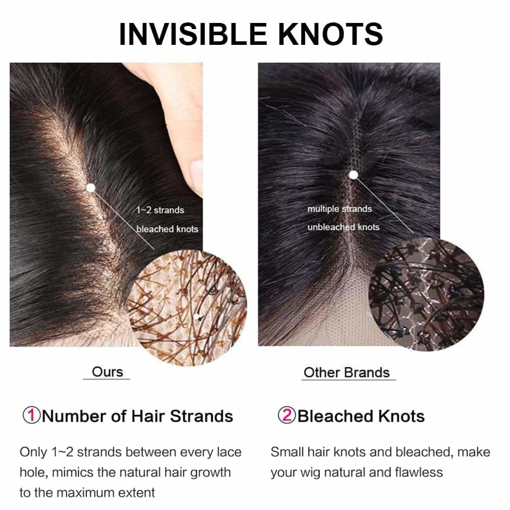 13x6 HD Swiss Lace Super Hairline + Bye Bye Knots Water Wave Wig