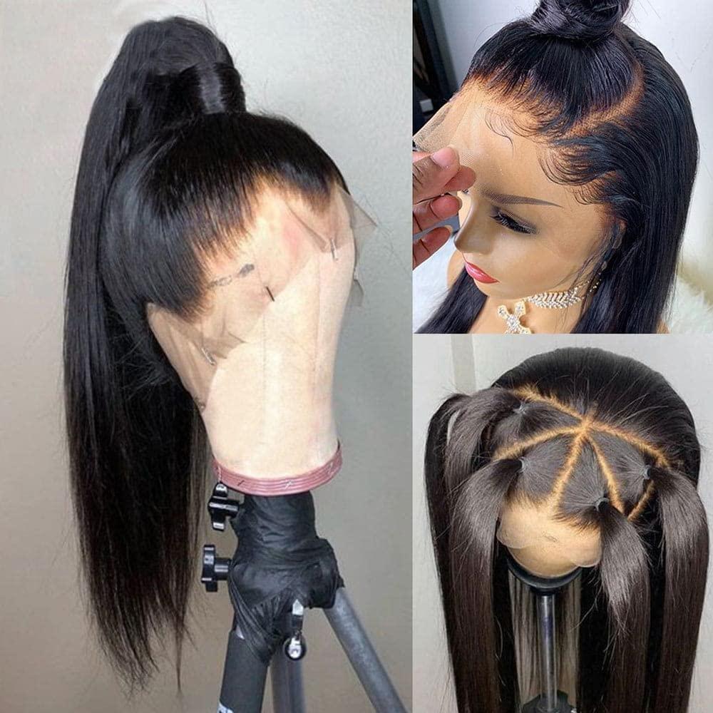 Whole Lace No-Mesh HD Swiss Lace Super Hairline Wig| Silk Straight