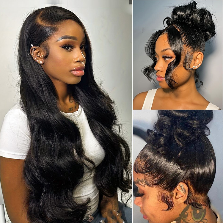 Whole Lace No-Mesh HD Swiss Lace Super Hairline Wig| Body Wave