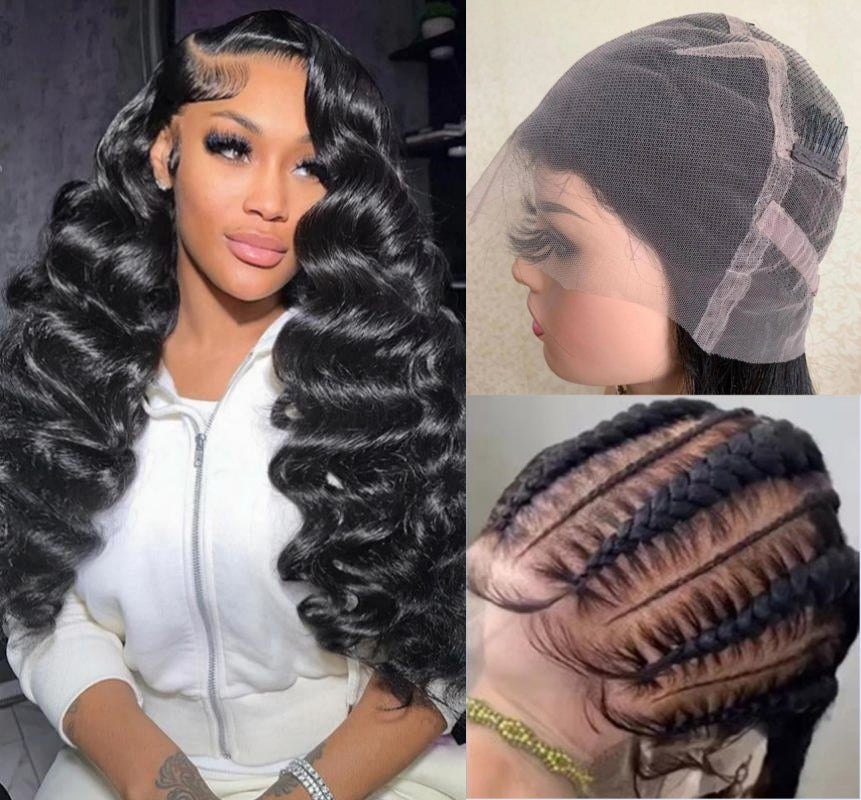 Whole Lace No-Mesh HD Swiss Lace Super Hairline Wig| Loose Wave