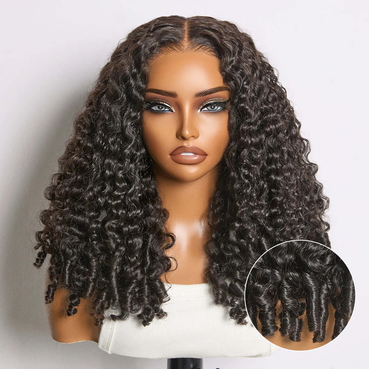 13x6 HD Lace Super Long and High Density Full Volume Wig| Burmese Curls