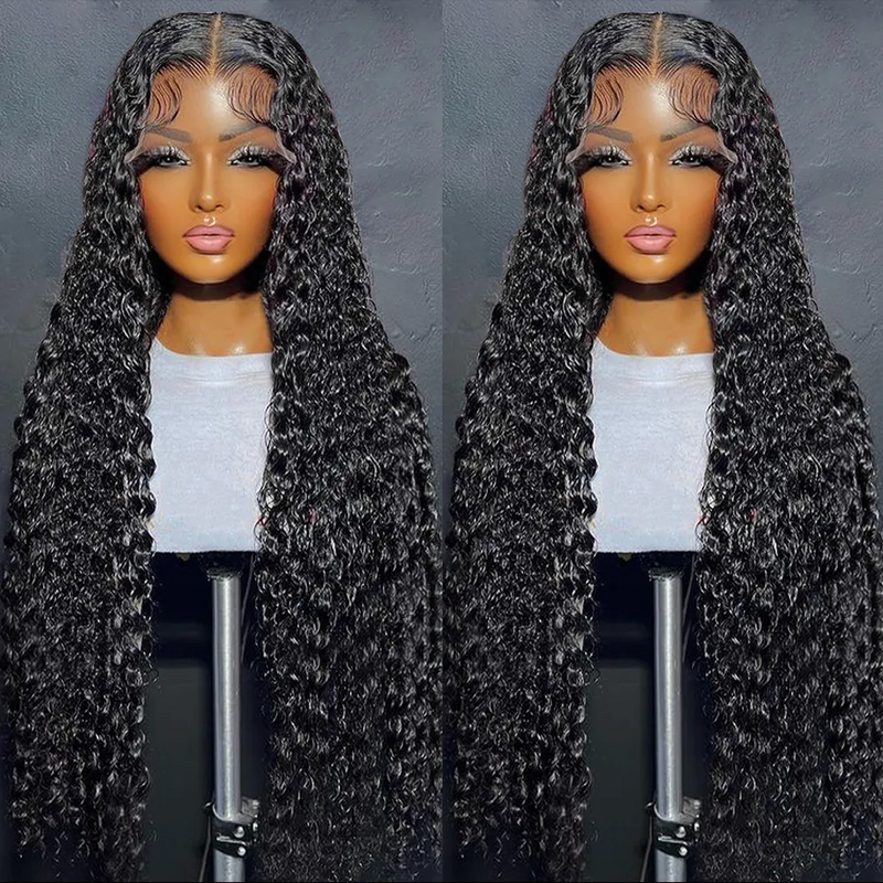 Skin Melt Swiss Lace 13X6 FULL Frontal 3D Loose Wave Human Hair Wig