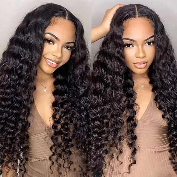 13x6 HD Swiss Lace Super Hairline + Bye Bye Knots Water Wave Wig