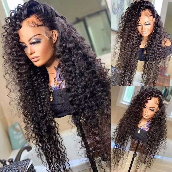 13x6 HD Swiss Lace Super Hairline + Bye Bye Knots Water Wave Wig