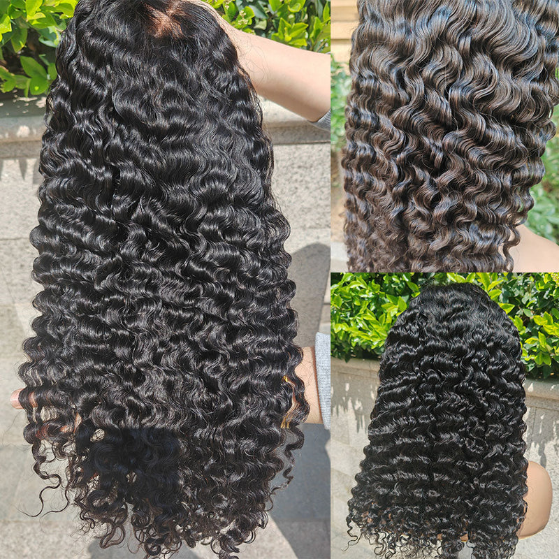 13x6 HD Swiss Lace Super Hairline + Bye Bye Knots Burmese Curls Wig