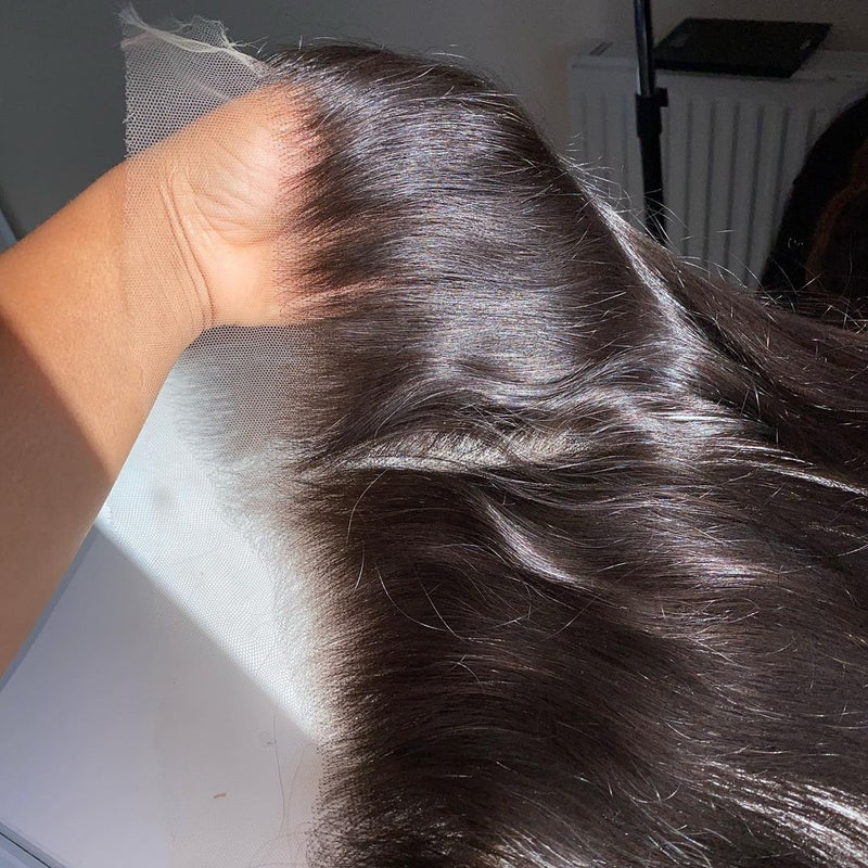 13x4 Swiss Lace Preplucked Hairline Frontal