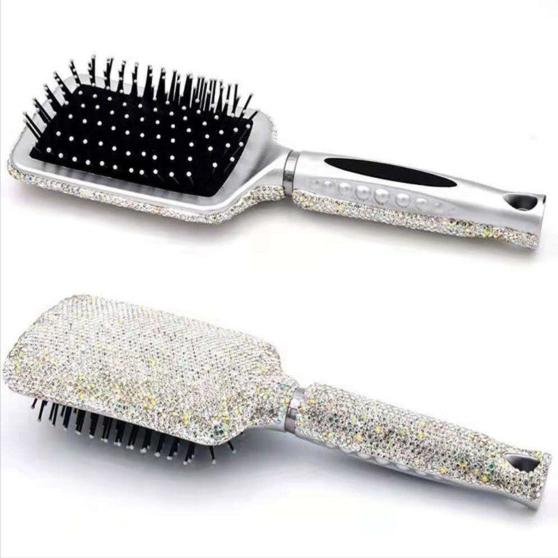 Diamond Encrusted Comb Brush Air Cushion Comb