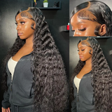 360 Prepluck Hairline Prebleached knots Lace Wig| Loose Wave