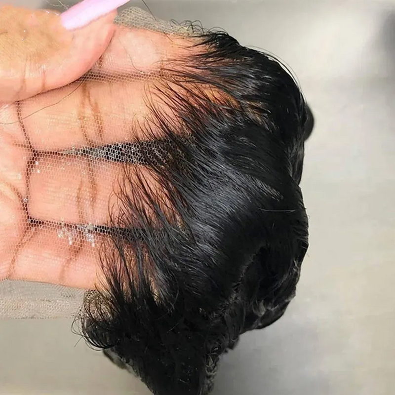 5X5 Swiss Lace Preplucked Hairline Closure