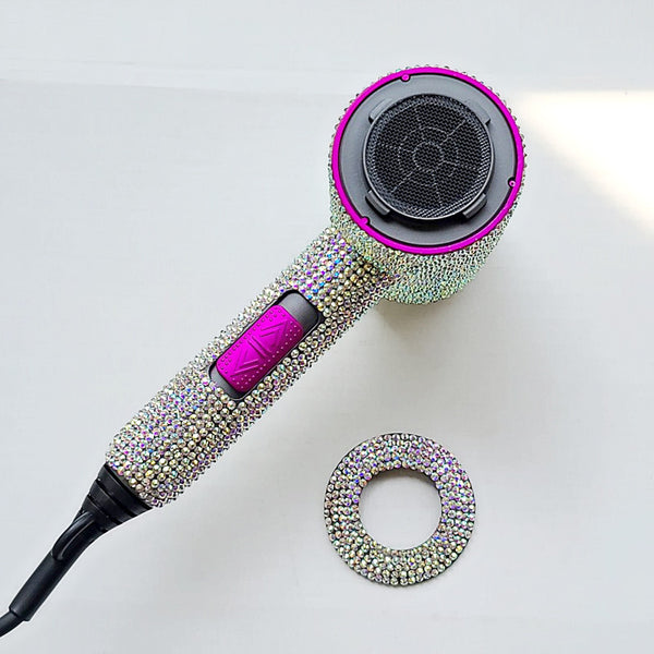 Diamond Rhinestones Air Blow Hair Dryer