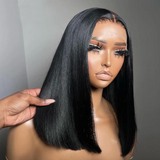 Deep Part 13X6 Lace Front Bob Human Hair Wig