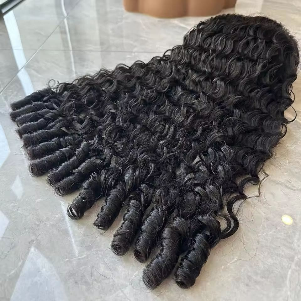 13x6 HD Lace Super Long and High Density Full Volume Wig| Burmese Curls