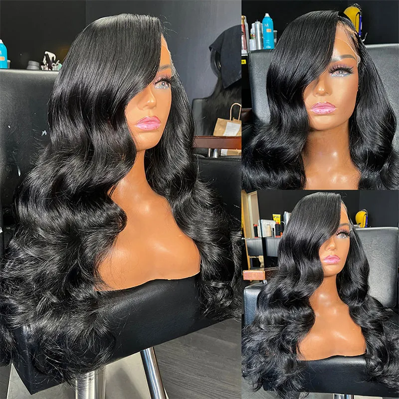 On Sale 13X6 Skin Melt Swiss Lace Body Wave Wig