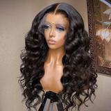 On Sale 13X6 Skin Melt Swiss Lace Loose Wave Wig